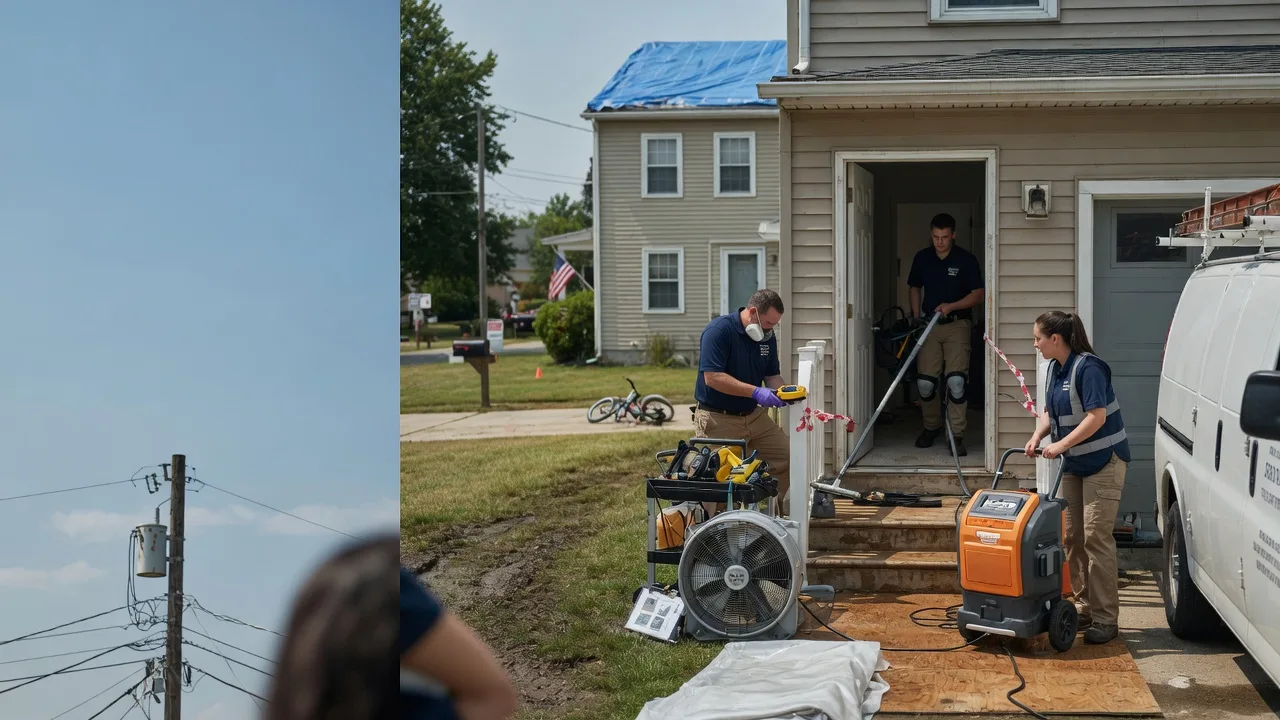 Water Damage Repair in Ruther Glen, VA near me